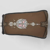Gestormde vlinder golfheadcover (Voorkant)