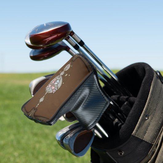 Gestormde vlinder golfheadcover (Insitu)