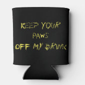 Gestormde Wolf Head Blikjeskoeler (Achterkant)