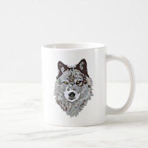 Gestormde Wolf Head Koffiemok