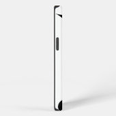 Gestormde zwarte kat iPhone hoesje (Rechterkant)