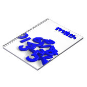 Gestorte cijfers notitieboek (Linkerzijde)