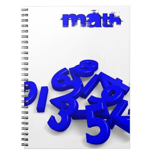 Gestorte cijfers notitieboek (Voorkant)