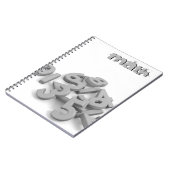 Gestorte cijfers notitieboek (Linkerzijde)