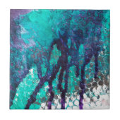 Gestorte inkten tegeltje (Voorkant)