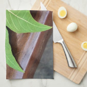 gestorven blad theedoek (Quarter Fold)