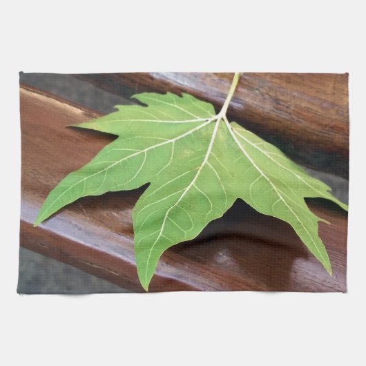 gestorven blad theedoek (Horizontaal)