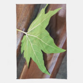 gestorven blad theedoek (Verticaal)