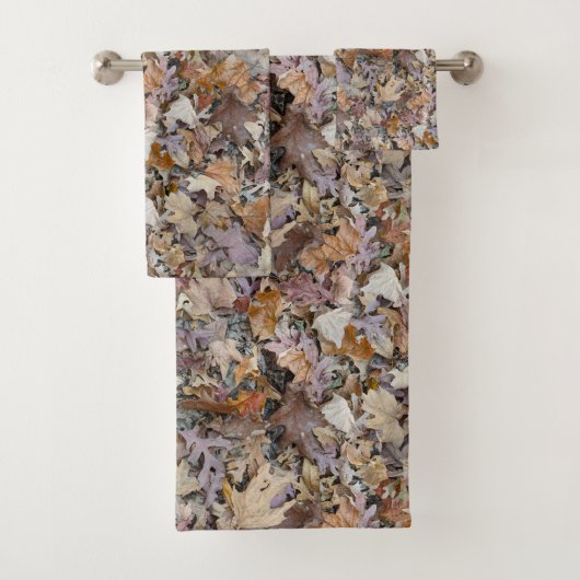 Gestorven bladeren bad handdoek (Insitu)