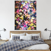Gestorven bladeren canvas afdruk (Insitu (Slaapkamer))