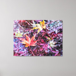 Gestorven bladeren canvas afdruk