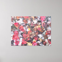 Gestorven bladeren canvas afdruk