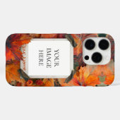 Gestorven bladeren Case-Mate iPhone case (Achterkant (horizontaal))