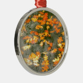 Gestorven bladeren in regen Thunder_Cove Metalen Ornament (Rechts)