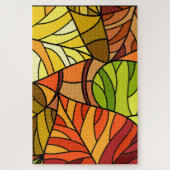 gestorven bladeren legpuzzel (Verticaal)