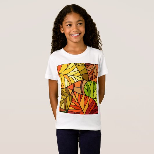 Gestorven bladeren t-shirt (Voorkant volledig)