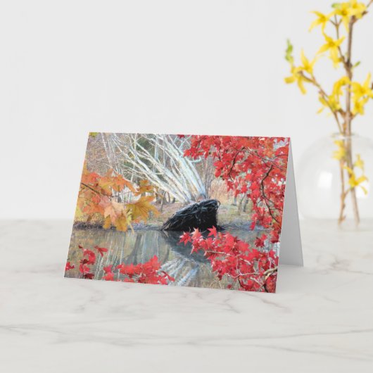 Gestorven boom kaart (Gele Bloem)