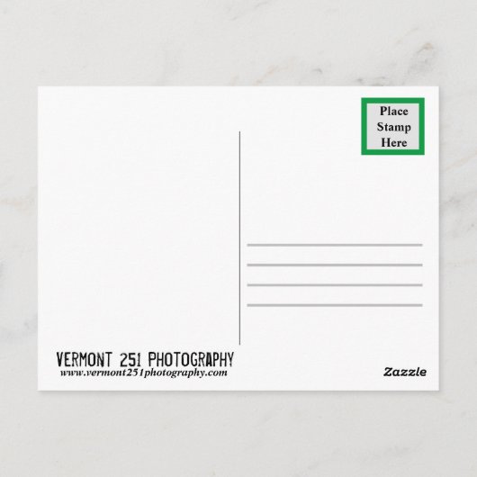 Gestorven Briefkaart (Achterkant)