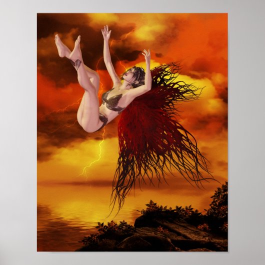 gestorven engel poster (Voorkant)