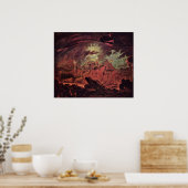 Gestorven engelen in de hel door John Martin Poster (Keuken)