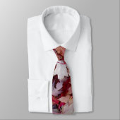 Gestorven herfstbomen stropdas (Gebonden)