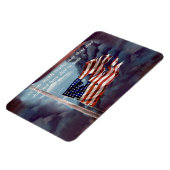 Gestorven, maar niet vergeten rokervlag flexibel magneet (Linkerzijde)