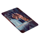 Gestorven, maar niet vergeten rokervlag flexibel magneet (Rechterzijde)