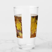 Gestorven Maple laat Yellow Autumn Natuur Glas (Links)