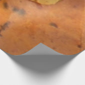 Gestorven Maple laat Yellow Autumn Natuur Houten Poster (Hoek)