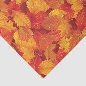 Gestorven natte bladeren. Nachtelijke achtergrond Tissuepapier (Detail)