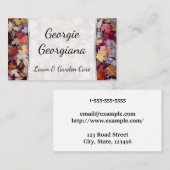 Gestorven Visitekaartje in de startfase (Voorkant / Achterkant)