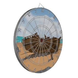 Gestrand Wrak Dartbord