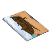 Gestrand Wrak Notitieboek (Rechterzijde)
