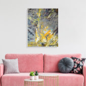 Gestrande boot canvas afdruk (Insitu (Woonkamer))