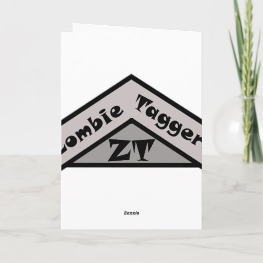 Gestrande Wenskaart Kaart (Achterkant)