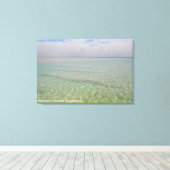 Gestrande Zandige Kust Landschap Reis Foto Canvas Afdruk (Insitu (Houten vloer))