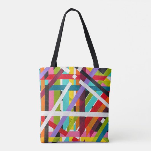 Gestrapte Canvas tas (Achterkant)