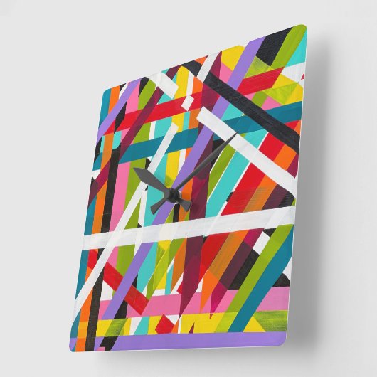 Gestrapte wandklok (Hoek)
