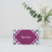 Gestreefd bedrijf, 3,5 x 2,0 inch, 100 stuks visitekaartje (Staand voorkant)