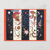 Gestreefd door Wassily Kandinsky Briefkaart (Voorkant)