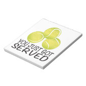 Gestreefd Notitieblok (Linkerzijde)