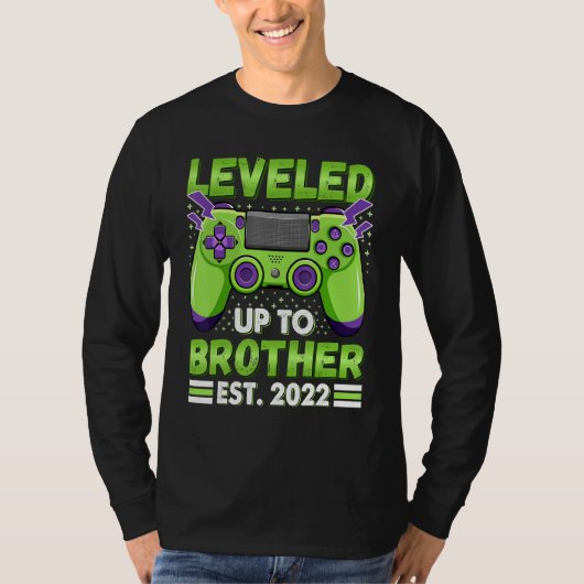 Gestreefd tot Broer 2022, promoot aan Big Bro Gam T-shirt (Voorkant)