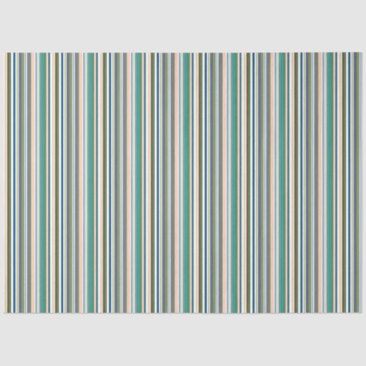 Gestreepd Tissue Inpakpapier Tissuepapier (Voorkant)