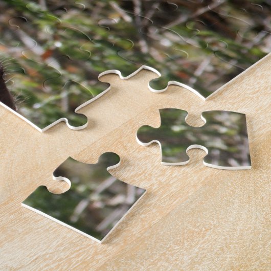 gestreept als een zebra legpuzzel (Zijkant)