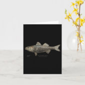 Gestreept B Gevist Kaart (Gele Bloem)