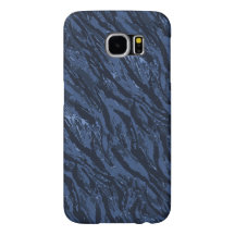 Gestreept Blauw Camo