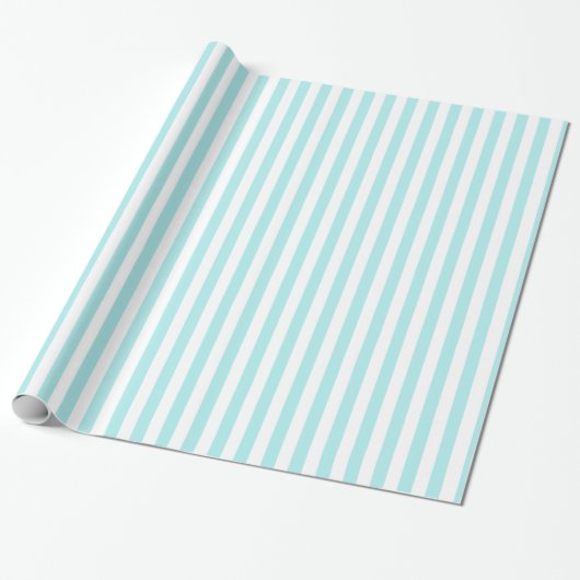 Gestreept blauw en wit papier (Uitgerold)