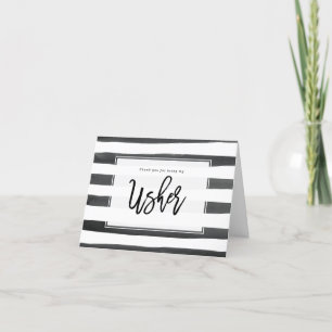 gestreept dank voor je creditcard bedankkaart