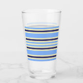 GESTREEPT DONKERBLAUW EN HEMELBLAUW GLAS (Achterkant)
