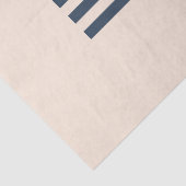 Gestreept eigen baby naam tissuepapier (Detail)